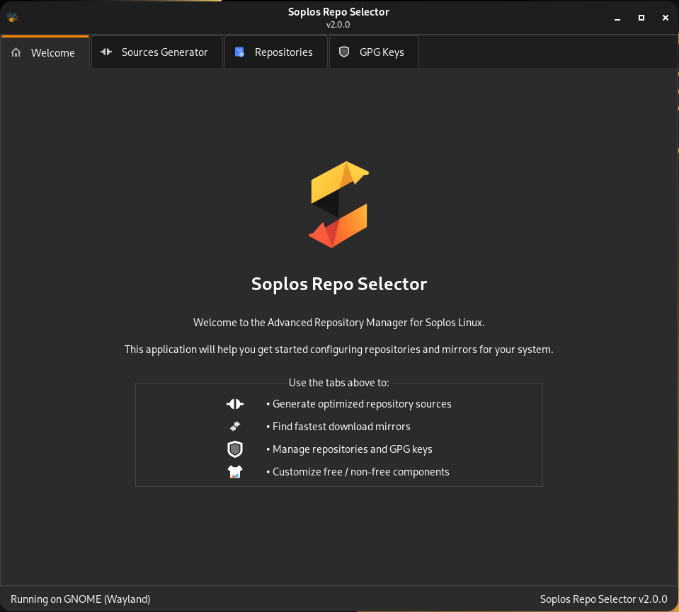 Repo Selector on Boro